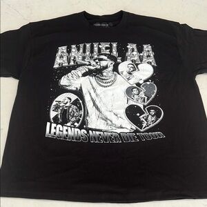 Anuel AA Legends Never Die Tour Tshirt size XXL